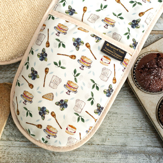 It's Cake Time (Pure) Cotton Double Oven Glove