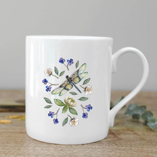 Dragonfly Mug in a Gift Box