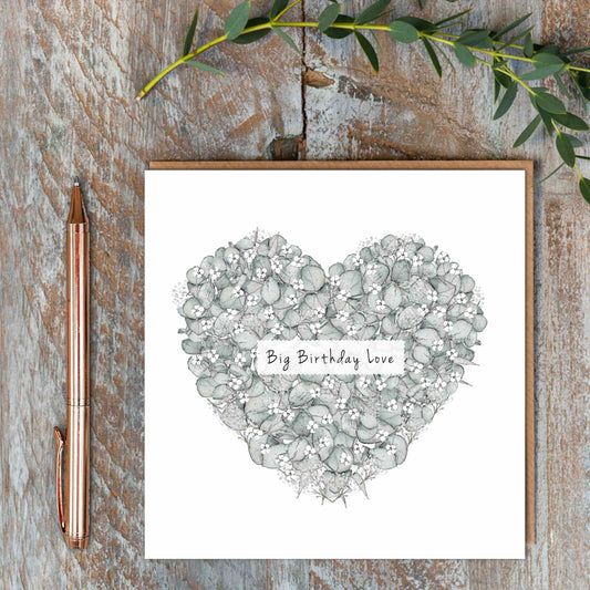 Big Birthday Love Card (Cello-Free)