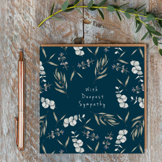With Deepest Sympathy Card (Cello-Free)
