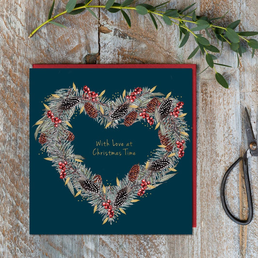With Lots of Love at Christmas Time Card (Cello-Free)