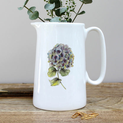 Hydrangea Pint Jug in a Gift Box