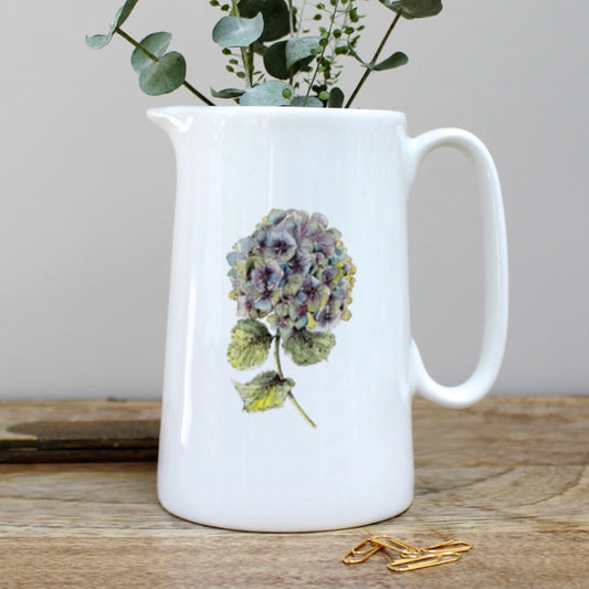 Hydrangea Pint Jug in a Gift Box