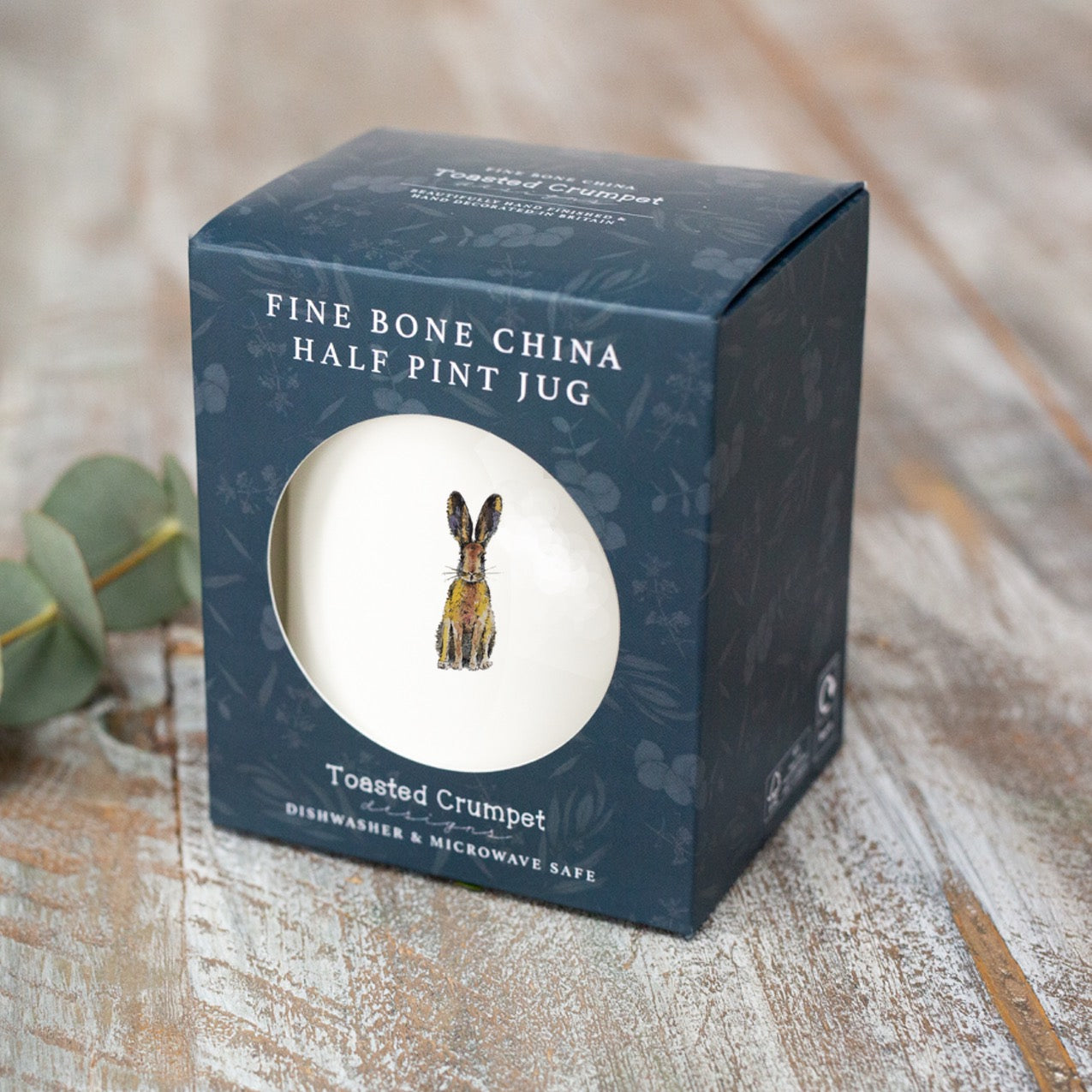 Hare Half Pint Jug in Gift Box