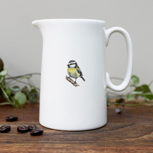Bluetit Half Pint Jug in Gift Box