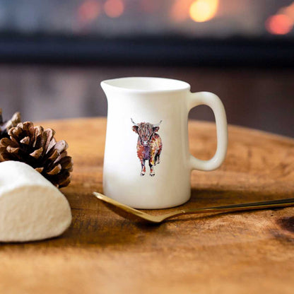 Highland Cow Mini Jug in a Gift Box