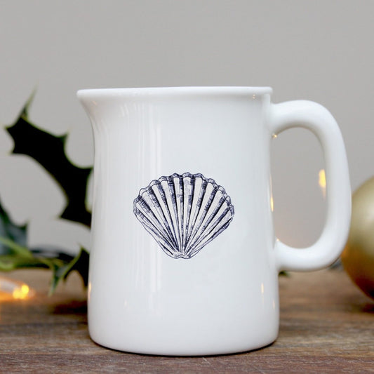 Scallop Shell Mini Jug in a Gift Box