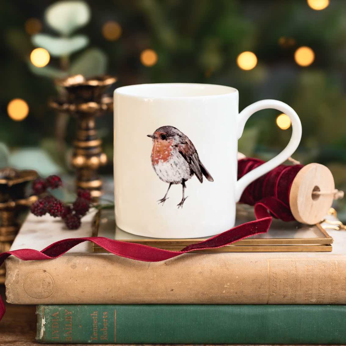 Robin Mug in a Gift Box (Available for dispatch from August 2026)
