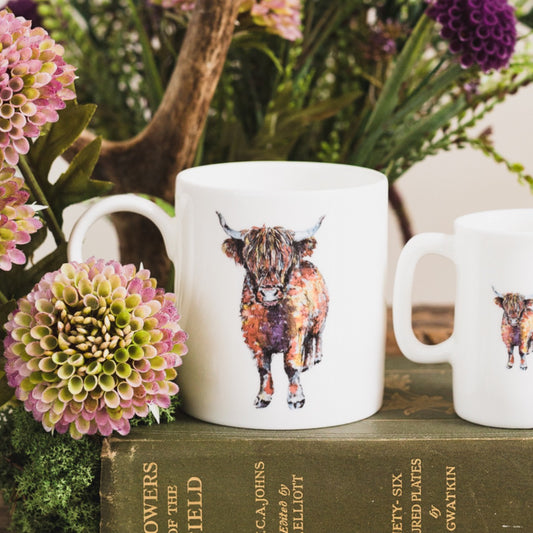 Highland Cow Mug in a Gift Box