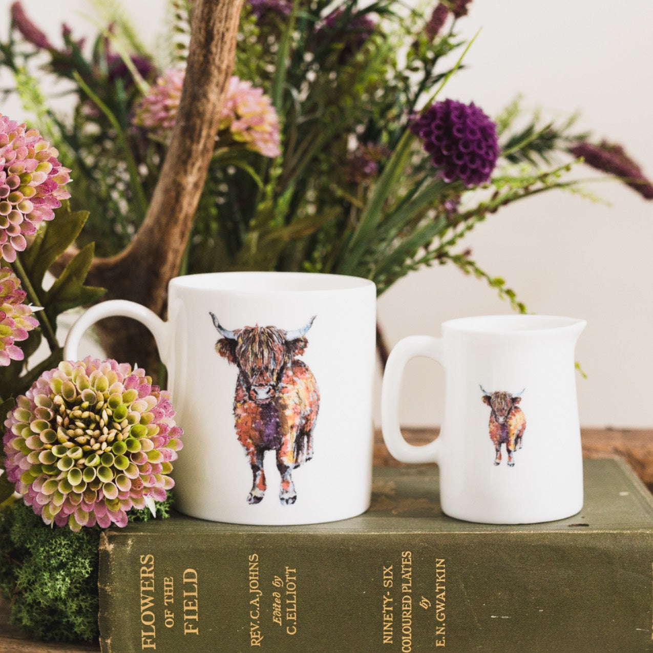 Highland Cow Mug in a Gift Box