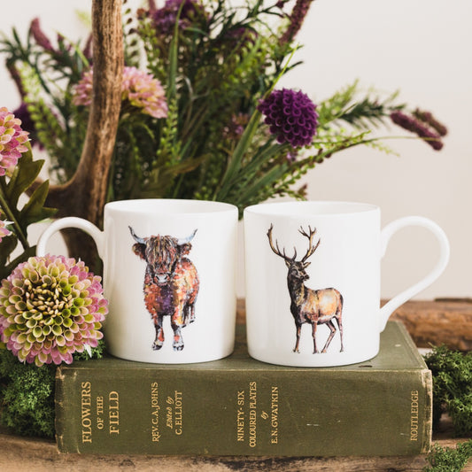 Stag Mug in a Gift Box