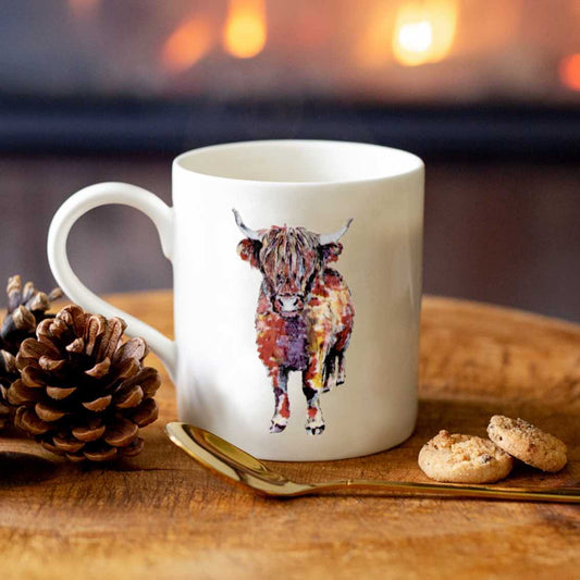 Highland Cow Mug in a Gift Box (available for dispatch from July 2026)