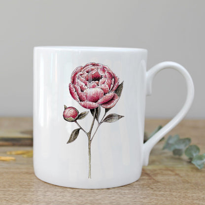 Peony Mug in a Gift Box