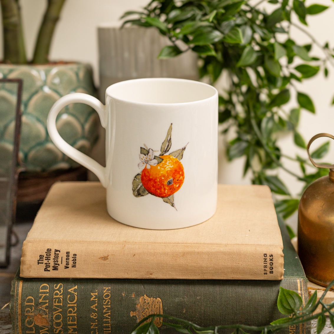 NEW! Orange Mug in a Gift Box