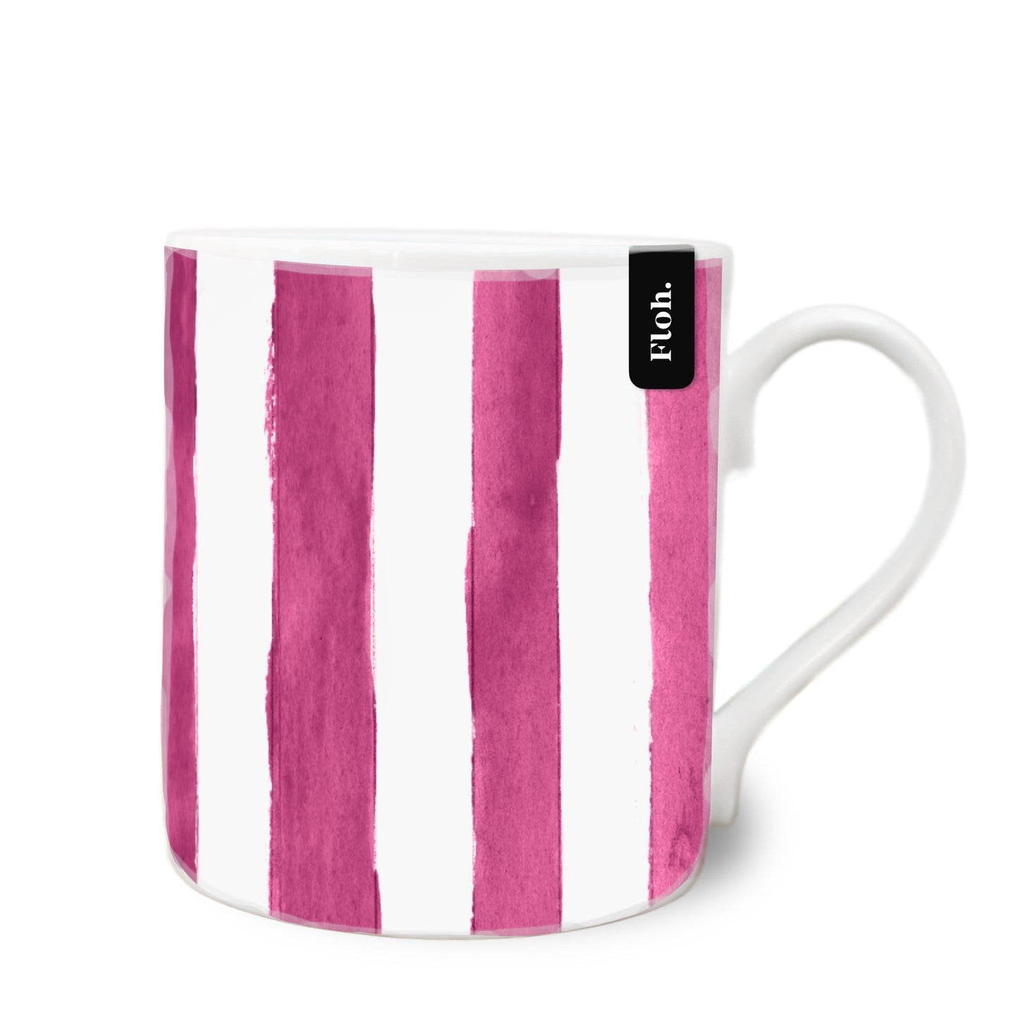 NEW! Raspberry (Stripes) Mug (available for dispatch from Jan 2026)