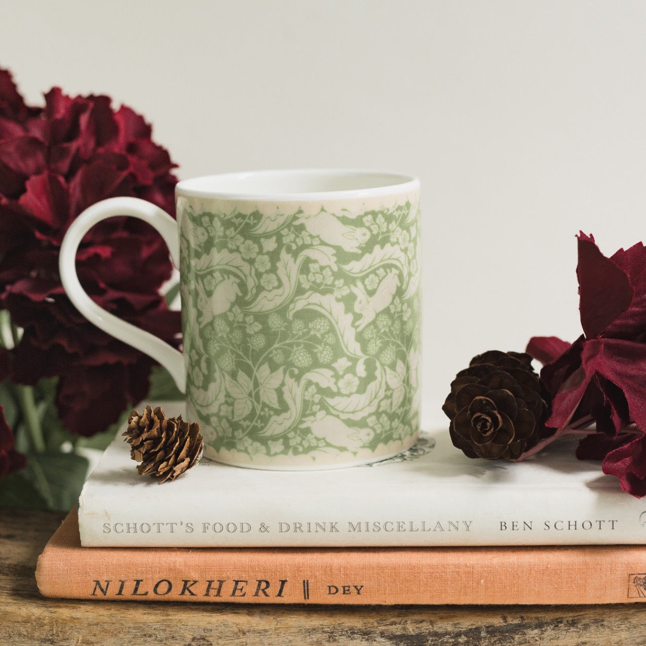 Peter Rabbit "The Vegetable Thief" (Sage Green) Mug