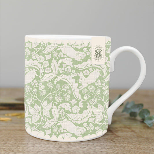 NEW! Peter Rabbit "The Vegetable Thief" (Sage Green) Mug  (available for dispatch from Feb 2026)
