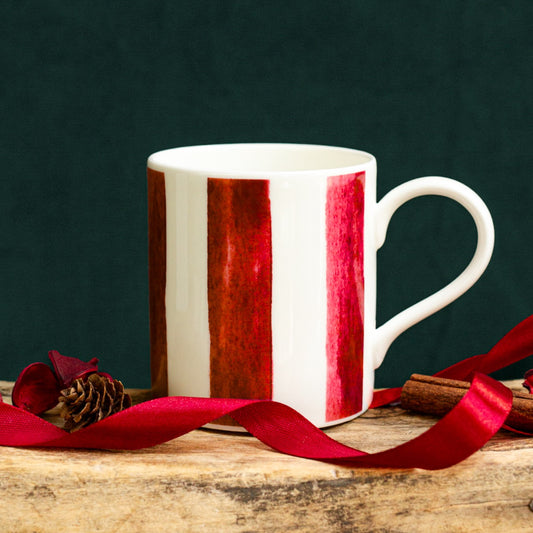 NEW! Crimson (Stripes) Mug (available for dispatch from August 2026)