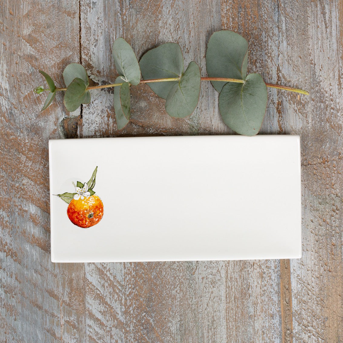 NEW! Orange Rectangular Soap Dish (available for dispatch from Jan 2026)