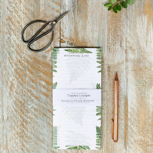 Woodland Fern Magnetic Shopping List