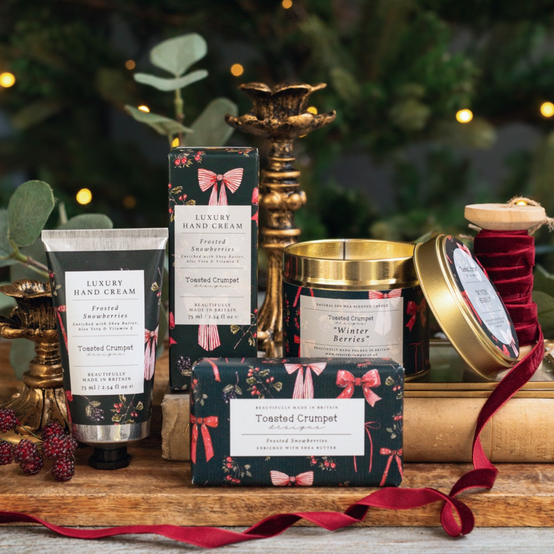 Frosted Snowberries Luxury Hand Cream (available for dispatch from August 2025)