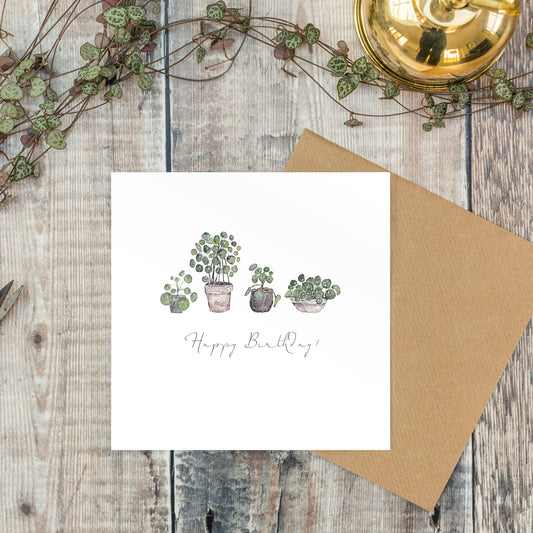 Happy Birthday Card (Cello-Free)