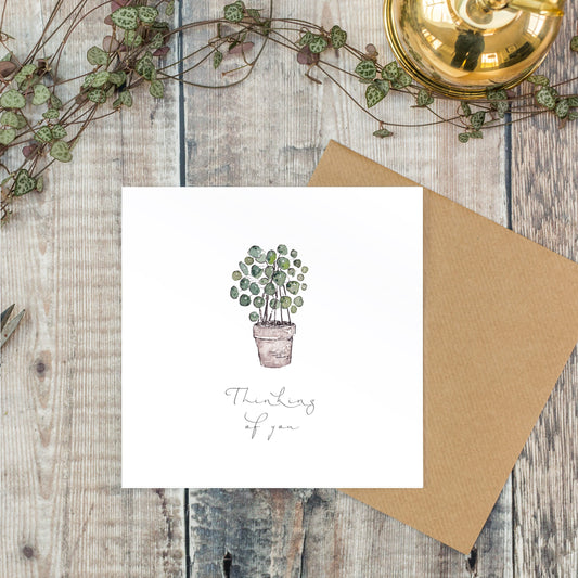 Thinking of You Card (Cello-Free)