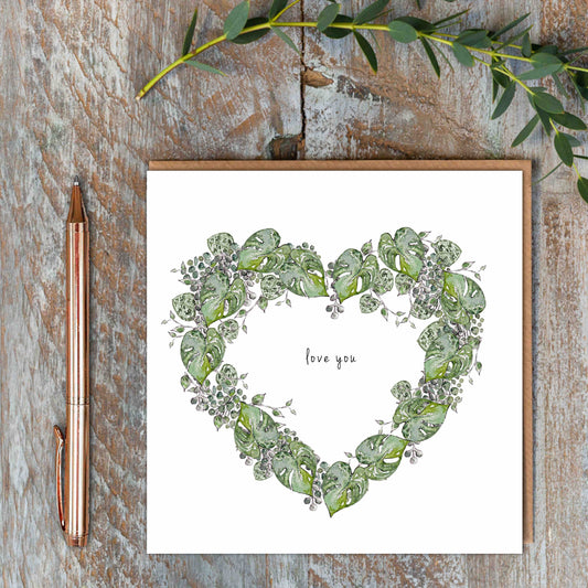 Love You Card (Cello-Free)
