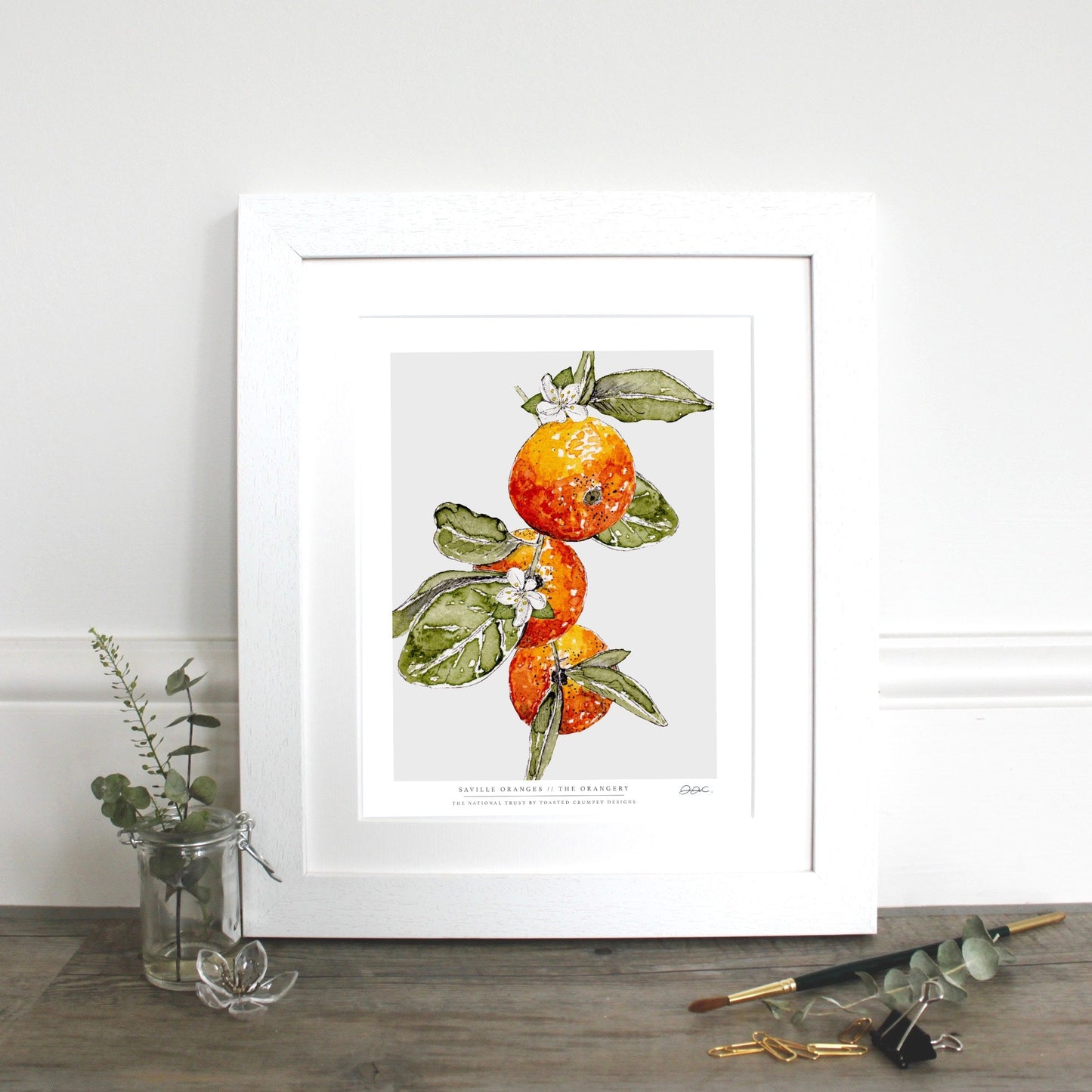 NEW! Saville Oranges 10 x 12" Fine Art Print (available for dispatch from Jan 2026)