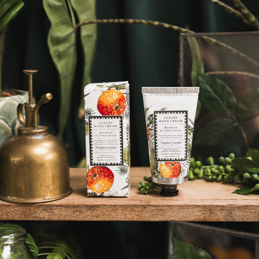 NEW! Mandarin & Lemon Grove Luxury Hand Cream