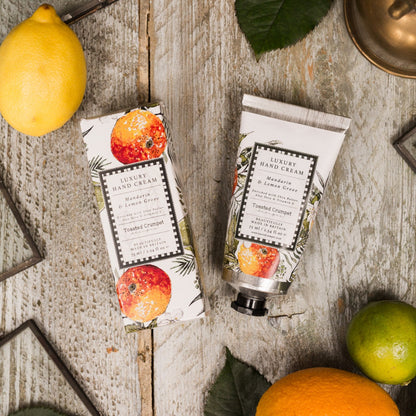 NEW! Mandarin & Lemon Grove Luxury Hand Cream