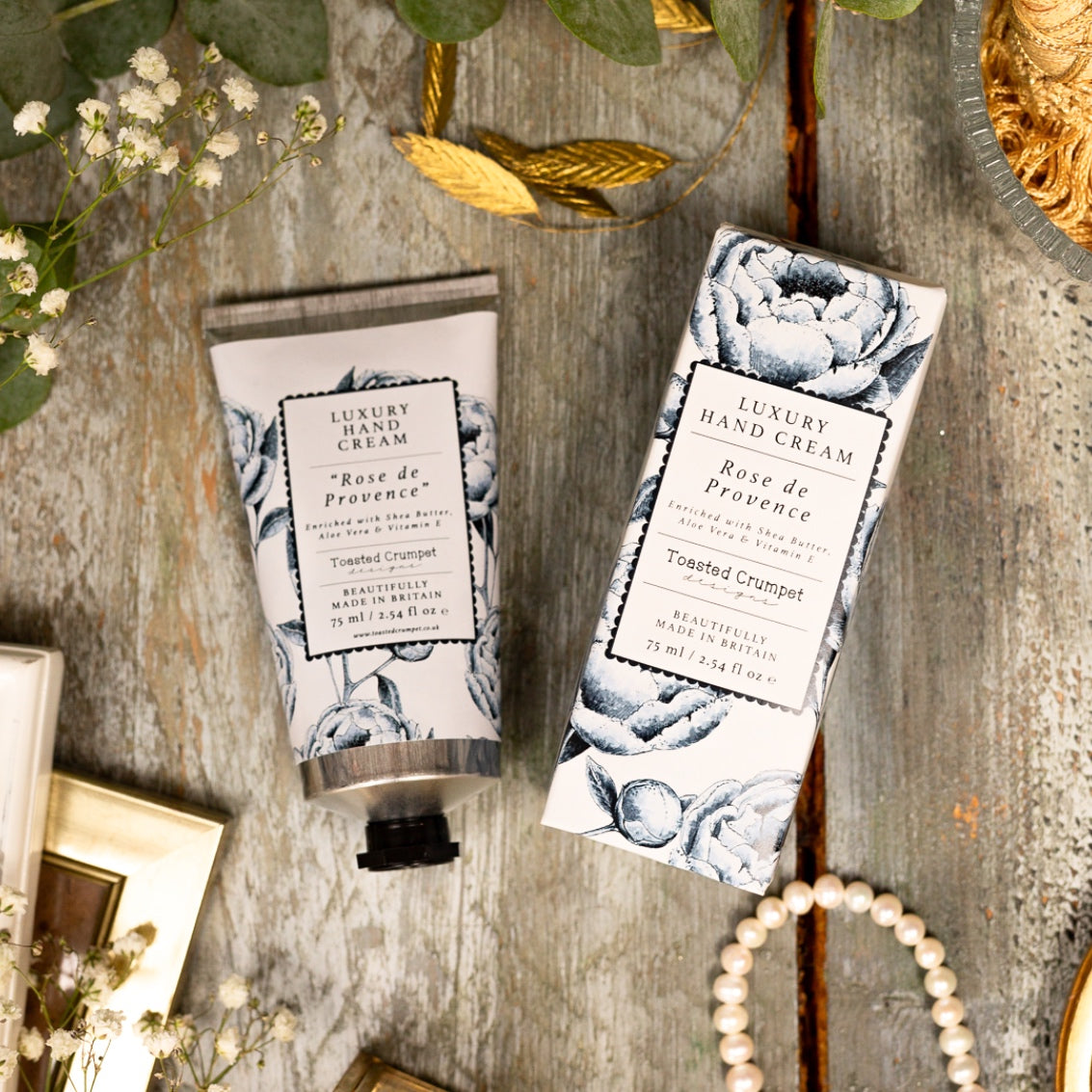 NEW! Rose de Provence Luxury Hand Cream