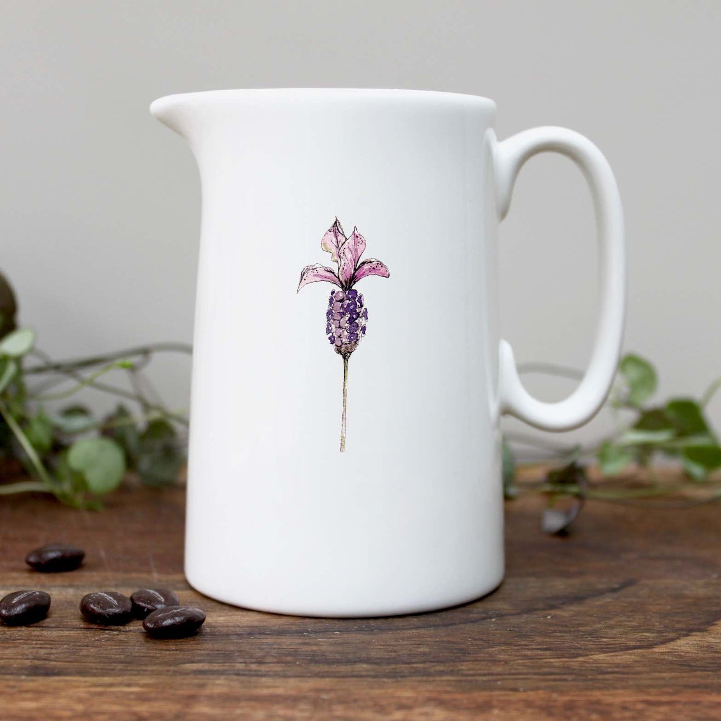 The Kitchen Garden (Lavender) Half Pint Jug in a Gift Box