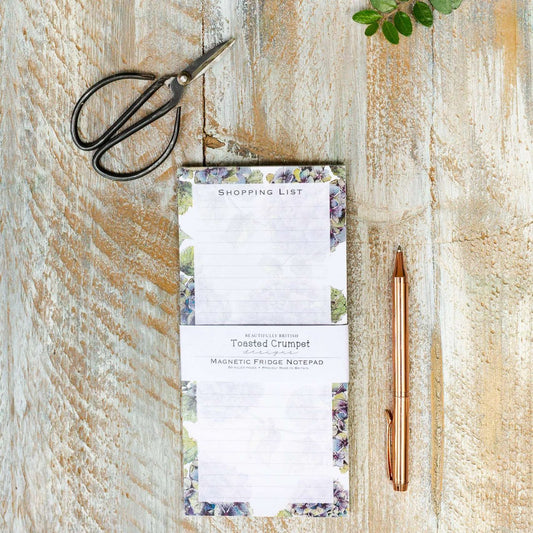 Hydrangea Magnetic Shopping List