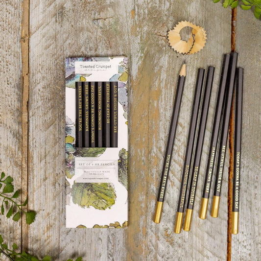 Hydrangea (Pure) Set of 6 Pencils