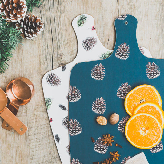 Pine Cone Large Double Sided Chopping Board