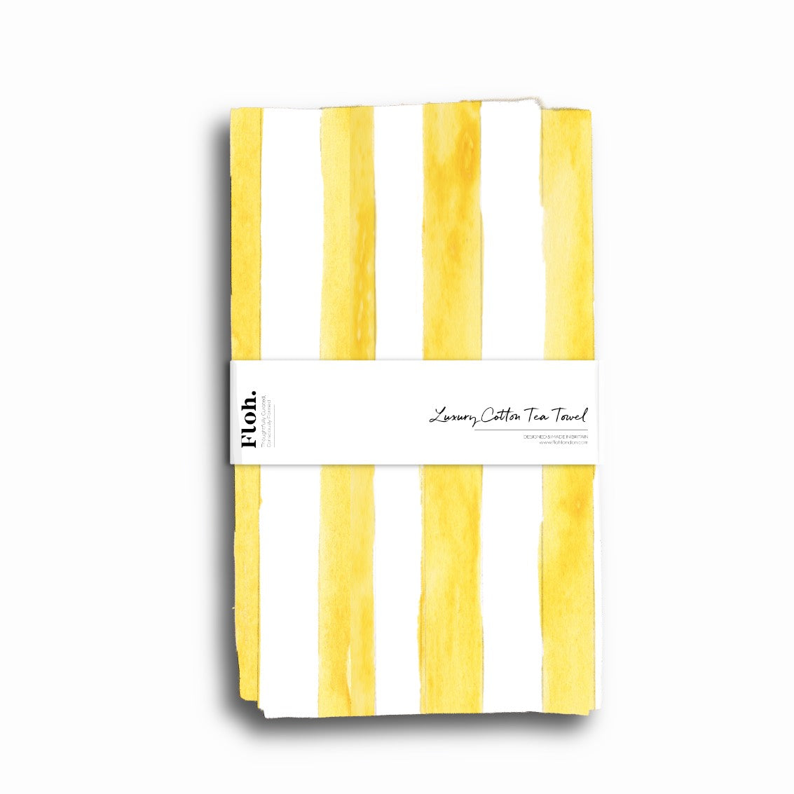 NEW! Lemon (Stripes) Tea Towel (available for dispatch from January 2027)