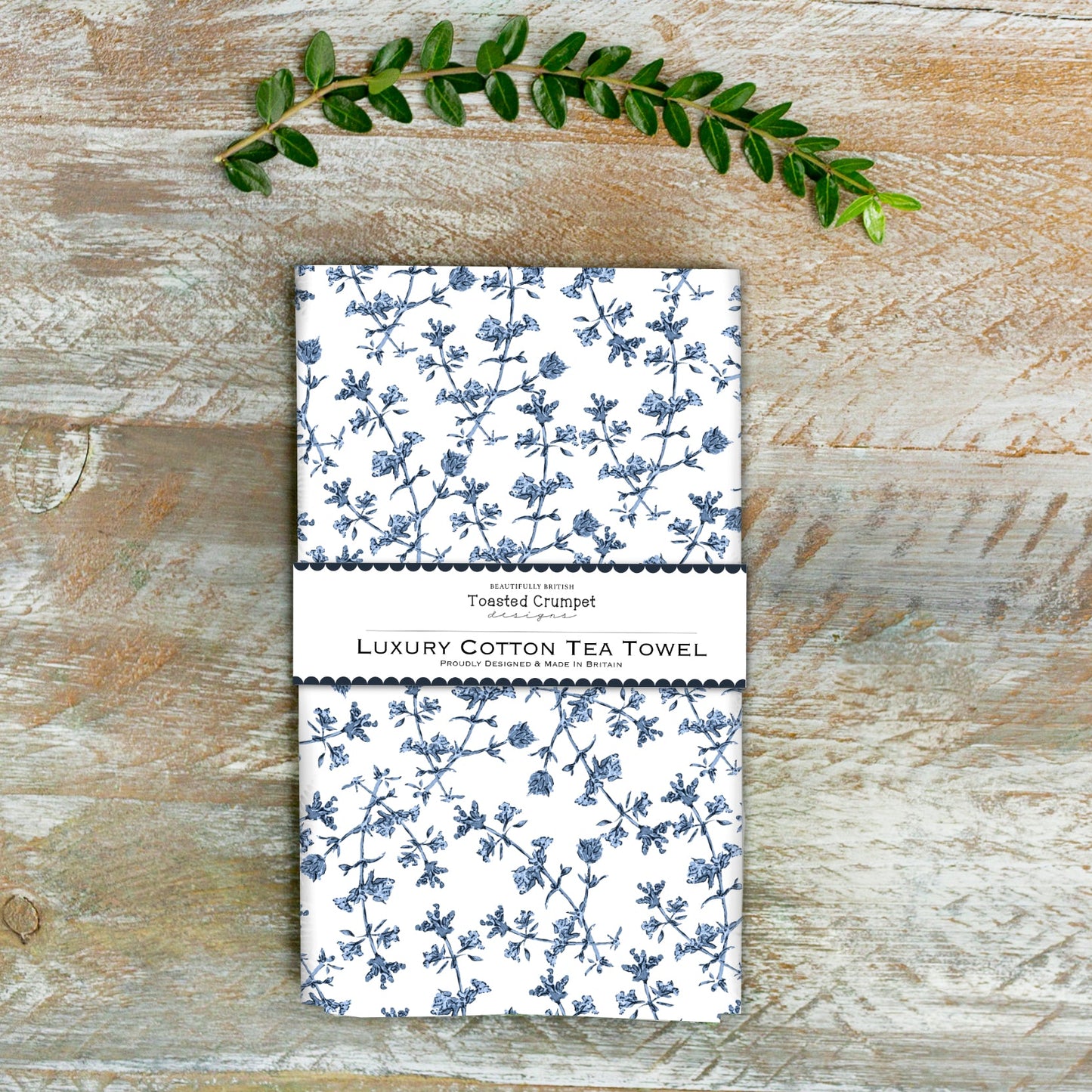 NEW! Chateau (Botanique) Tea Towel  (available for dispatch from Jan 2026)