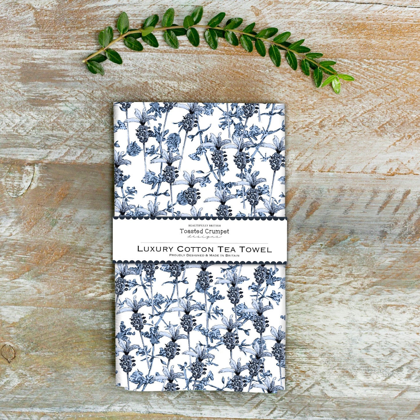 NEW! Chateau (French Lavender) Tea Towel  (available for dispatch from Jan 2026)