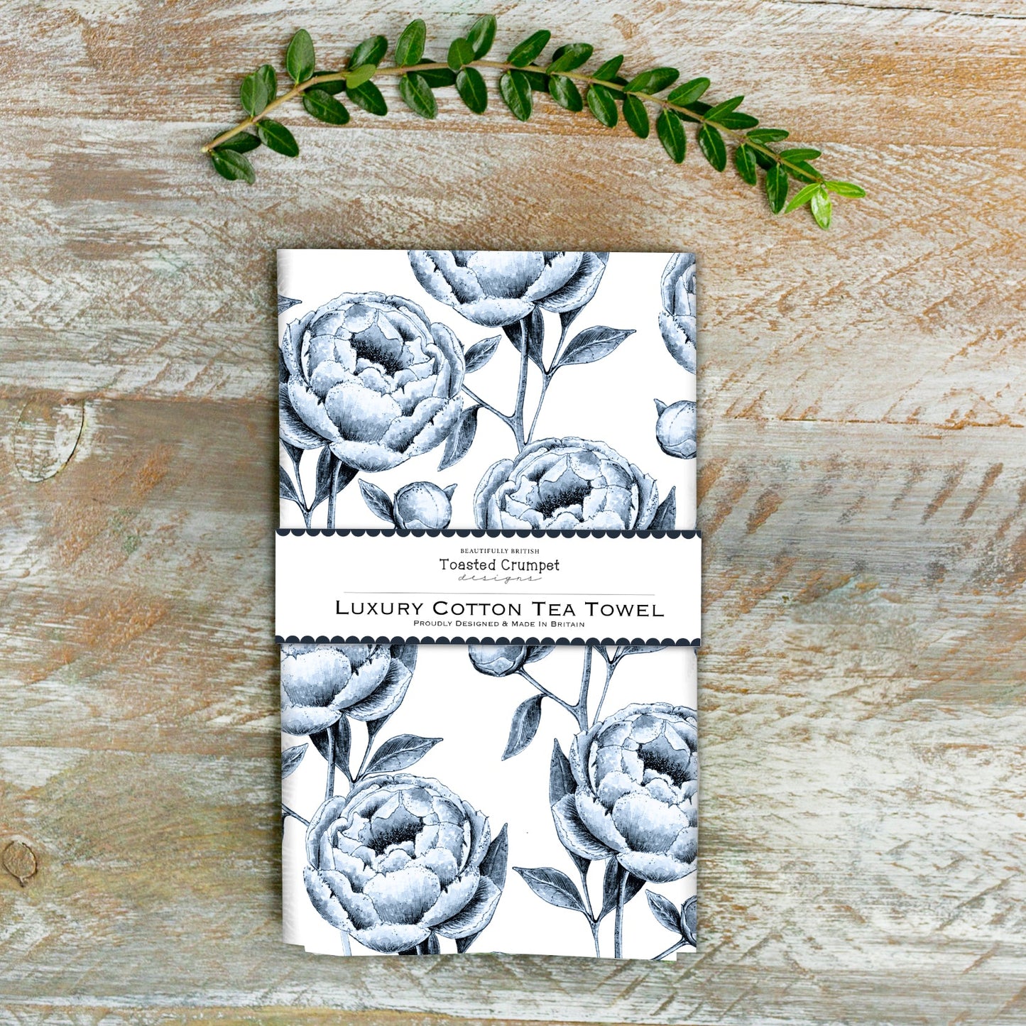 NEW! Chateau (Rose de Provence) Tea Towel (available for dispatch from Jan 2026)