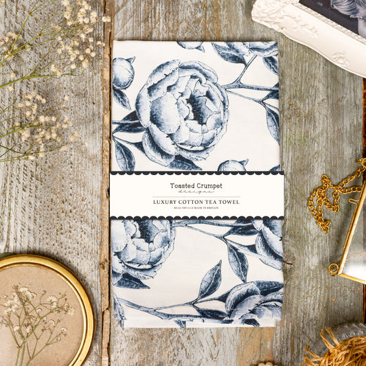 NEW! Chateau (Rose de Provence) Tea Towel
