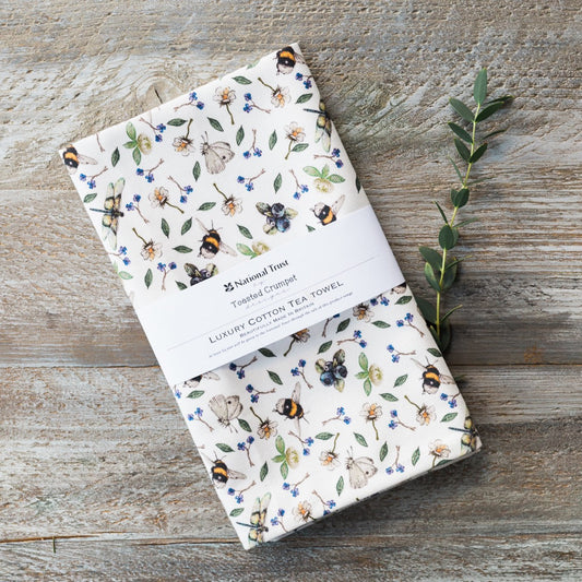 Wild Flower Meadows Tea Towel