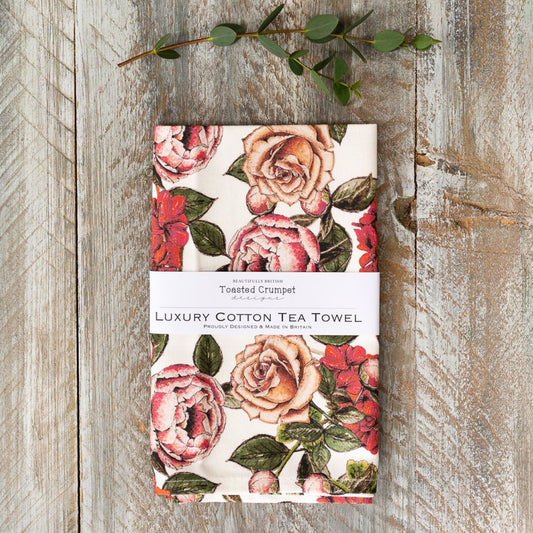 In Full Bloom (Pure) Tea Towel