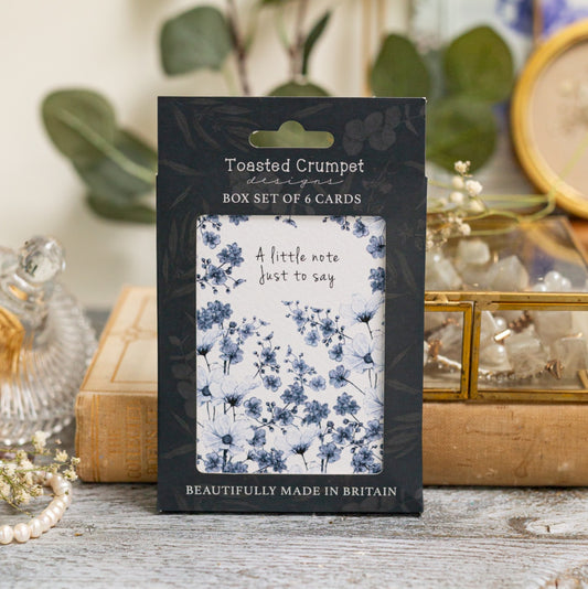 NEW! A Little Note Just to Say (Chateau) Set of 6 Cards