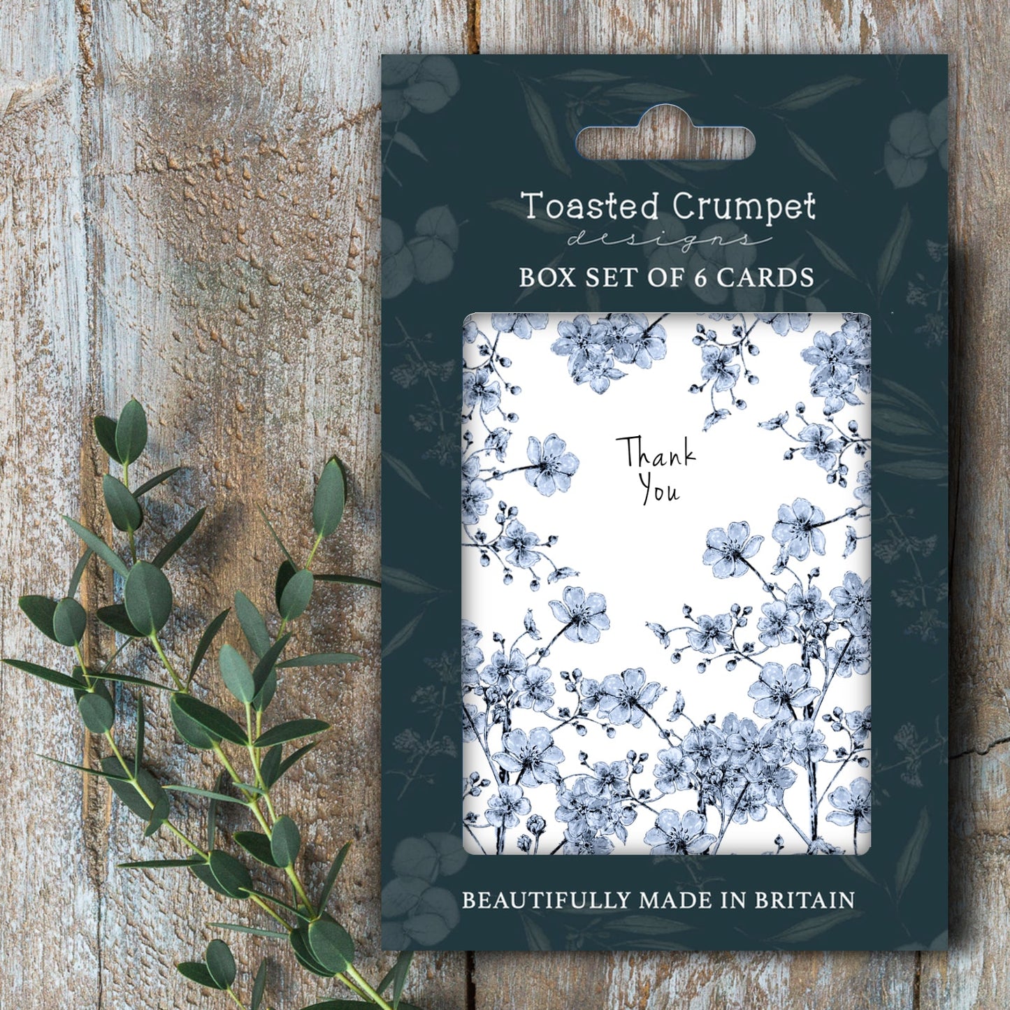 NEW! Thank You (Chateau) Set of 6 Cards