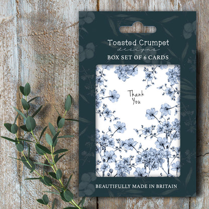 NEW! Thank You (Chateau) Set of 6 Cards