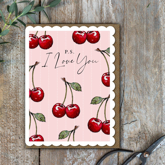 P.S. I Love You Card (Cello-Free)