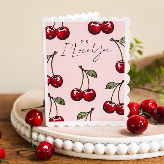 P.S. I Love You Card (Cello-Free)