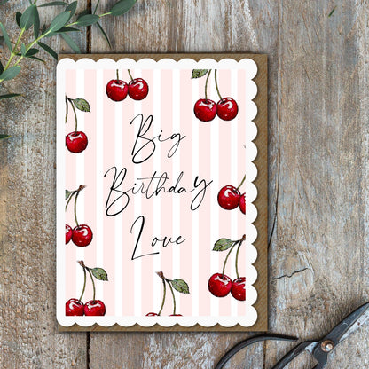 Big Birthday Love Card (Cello-Free)