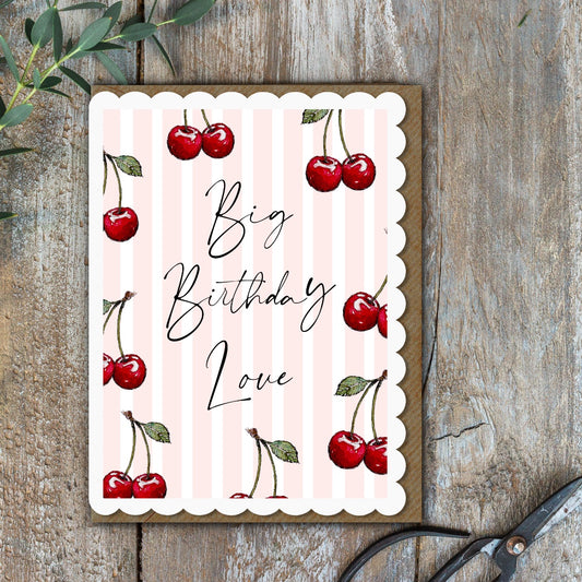 Big Birthday Love Card (Cello-Free)